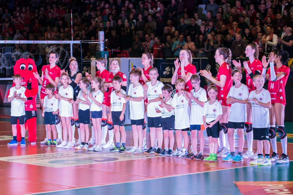 Die Minihands zu Gast beim Dresdner SC Volleyball