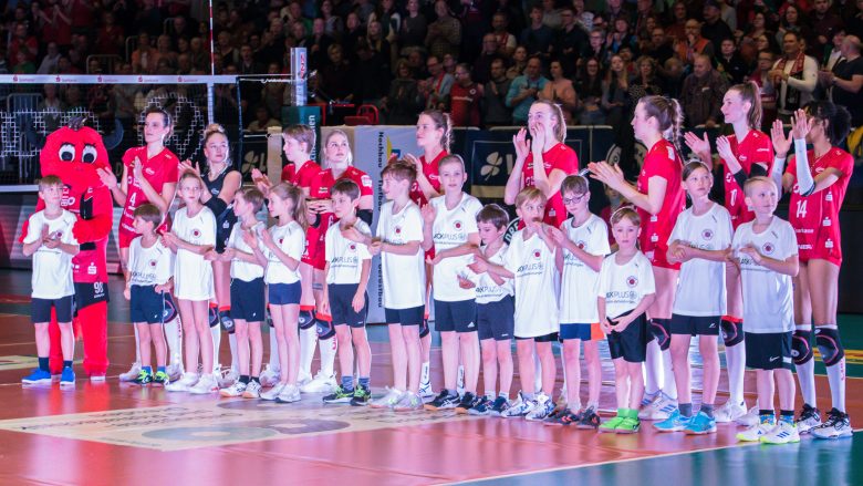 Die Minihands zu Gast beim Dresdner SC Volleyball