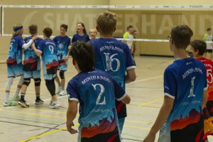 U16 männlich in der Lößnitzhalle