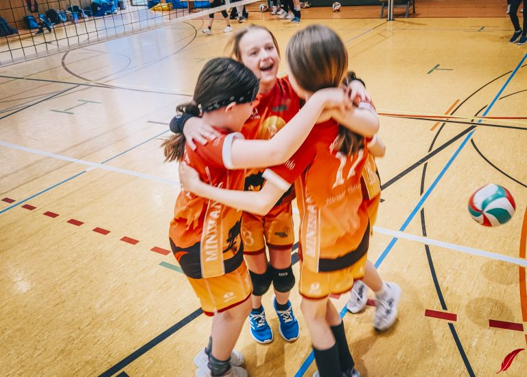 U12 Mädels beim Saisonfinale